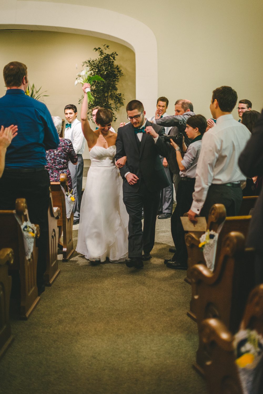 Bride and Groom Recessional 