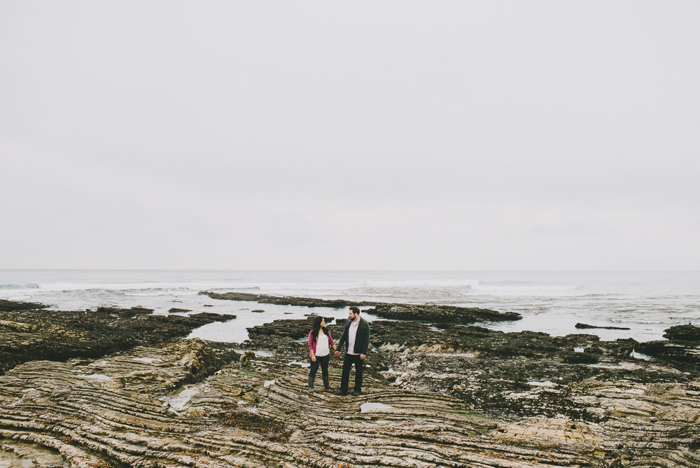 rock formation engagement photo