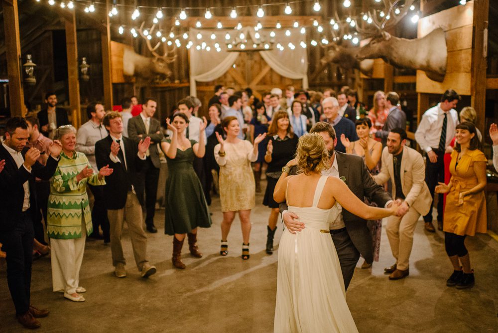 First dance at Recessional at 3S Ranch,  Spreafico Farm Wedding