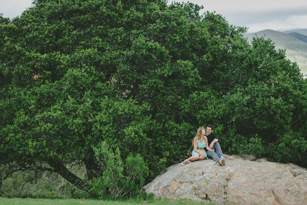 Engagement photos at Bishops Peak