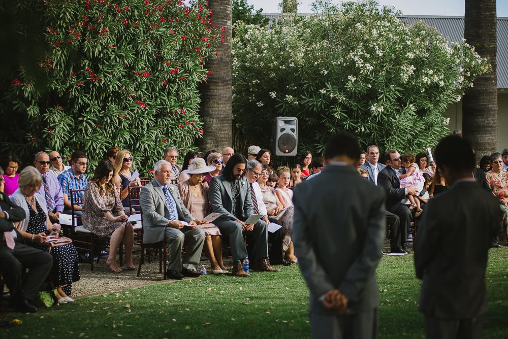 guests at Wedding Party at San Joaquin River Parkway Wedding