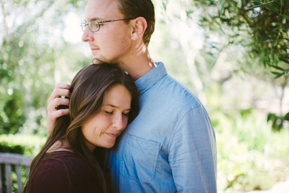 Engagement Photography at Cal Poly arboretum