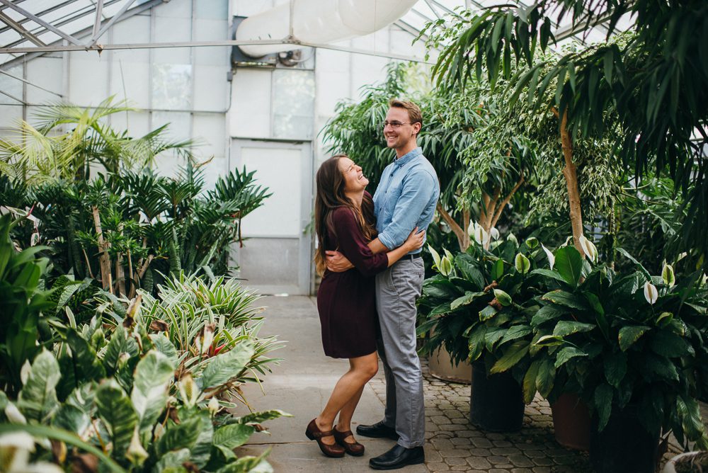 Engagement Photography at Cal Poly arboretum