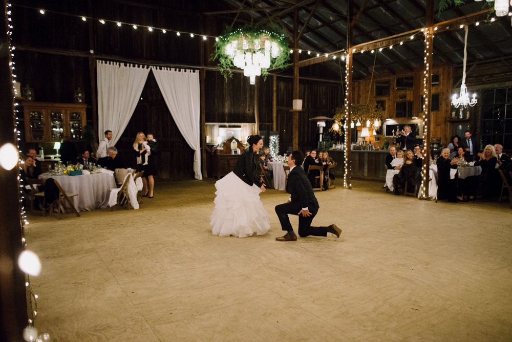 California Barn Wedding Reception Dancing