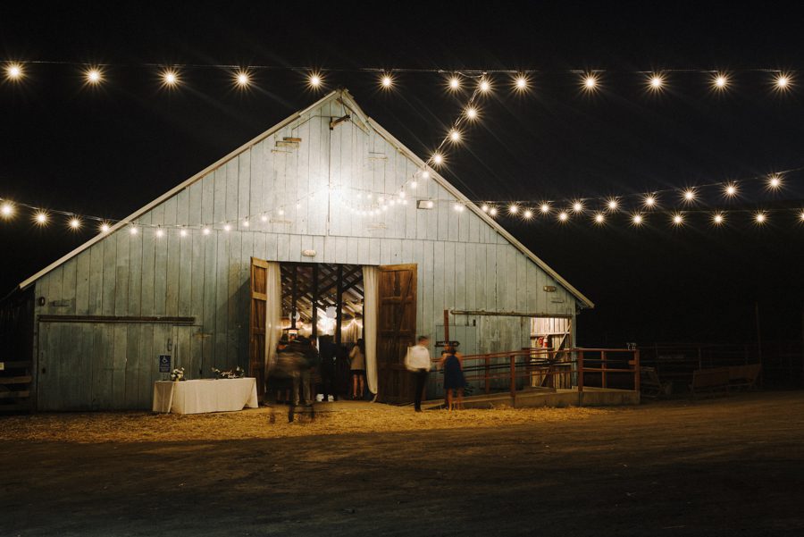 Swallow Creek Ranch Barn Wedding