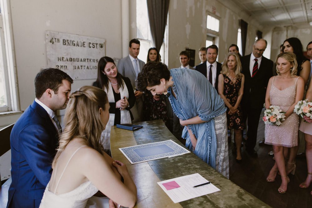 Ketubah Signing, San Francisco Wedding Photographer